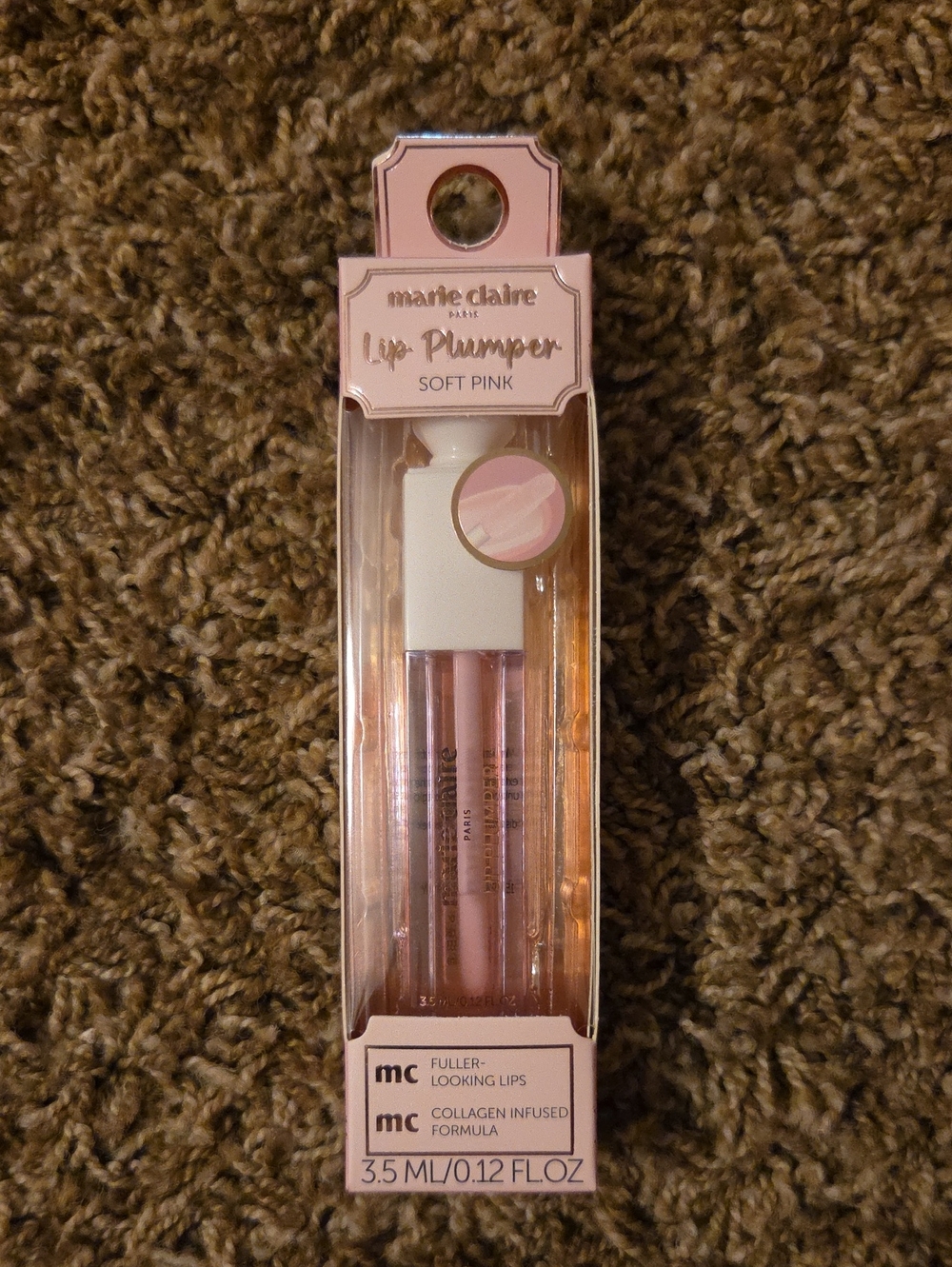 Marie Claire Lip Plumper Gloss - Soft Pink